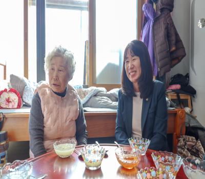 서해수호의 날 관련 유족 현장소통